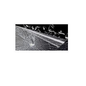 Güvenlik Şeffaf Cam Filmi Kırılmaz 2 Mil 50 X 400 Cm