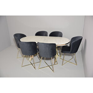 Mutfak Yemek Masa Sandalye Takımı Lüx Quality 90x170