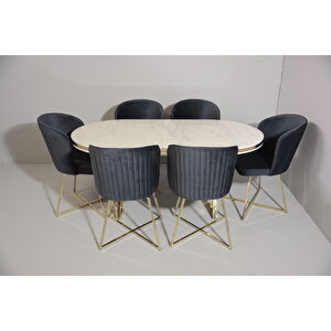 Mutfak Yemek Masa Sandalye Takımı Lüx Quality 90x170