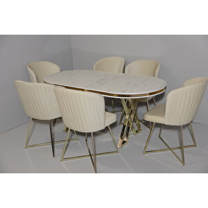 Mutfak Yemek Masa Sandalye Takımı Lüx Quality 90x170