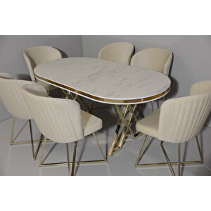Mutfak Yemek Masa Sandalye Takımı Lüx Quality 90x170
