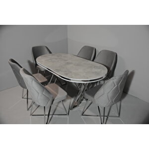 Mutfak Yemek Masa Sandalye Takımı Lüx Quality 90x170