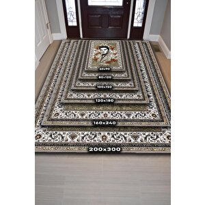 Homshtag Elvis Presley,modern Çiçek Desenli Art Deco Vintage Halı,çok Renkli Maksimalist Halı
