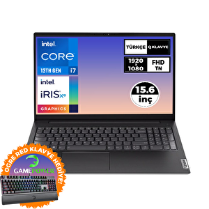 V15 Gen 4 I7-1355u 40gb 2tb Ssd 15.6" Fhd W11p Laptop + Klavye 83a100kxtr 033