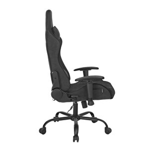 Adore Gaming Prime-x Pofesyonel Oyuncu Koltuğu - Koyu Gri Kumaş 69x119.5-130x76 Cm