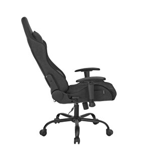 Adore Gaming Prime-x Pofesyonel Oyuncu Koltuğu - Koyu Gri Kumaş 69x119.5-130x76 Cm