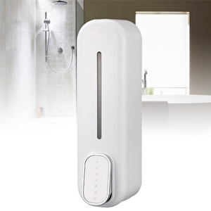 Sıvı Sabunluk Duvara Monte Manuel Sabunluk Banyo Şampuan Duş Dispenseri