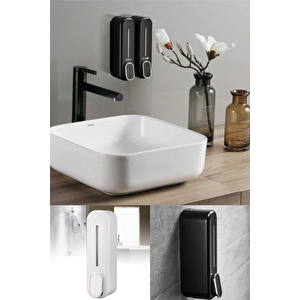 Sıvı Sabunluk Duvara Monte Manuel Sabunluk Banyo Şampuan Duş Dispenseri