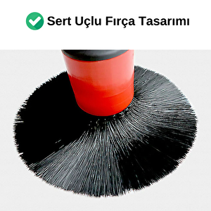 5 Adet Detay Araç Içi Oto Temizleme Fırçası Seti