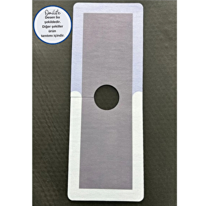 Su Emici Sihirli Lavabo Kenar Matı 38x14cm Mutfak Banyo Musluk Kenarı Matı