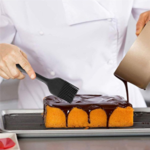 6lı Takım Yanmaz Yapışmaz Mutfak Pasta Slikon Yumurta Fırçası Kaşık Bıçak Spatula Seti