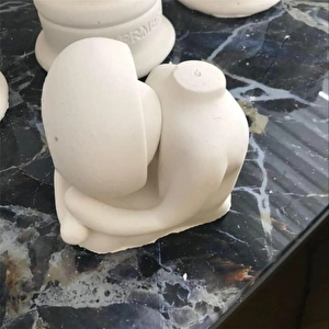 Yoga Saksı Beyaz 15 Cm
