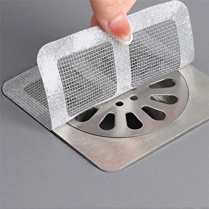 10 Adet Banyo Gider Süzgeci Saç Yakalayıcı Süzgeç Banyo Duş Gider Tıkanık Önleyici Süzgeç