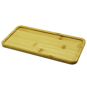 Bambu Dikdörtgen Sunum Tabağı Yağdanlık Altlığı Servis Tabağı 23 Cm X 12 Cm