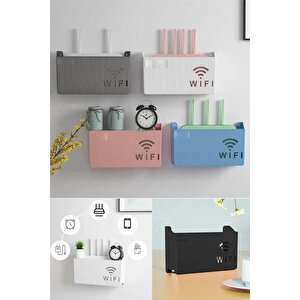 Beyaz Pleksi Wifi Kutusu Duvar Asılabilir Sigorta Ve Modem Saklama Kutusu 25x15x6 Cm