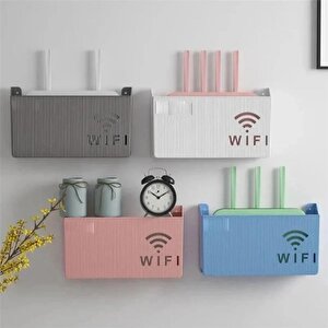 Beyaz Pleksi Wifi Kutusu Duvar Asılabilir Sigorta Ve Modem Saklama Kutusu 25x15x6 Cm
