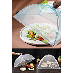 Gıda Koruyucu Şemsiye Yiyecek Sinek Koruyucu Tül Cibinlik 65 Cm * 65 Cm