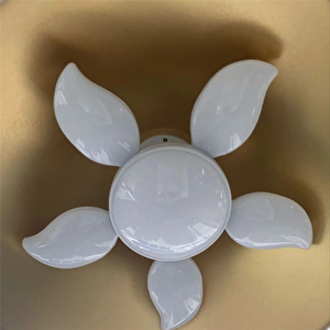 Dekoratif Pervane 5 Kollu Katlanır Kanatlı 36w Led Ampul Beyaz Renk