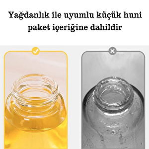 220 Ml Sprey Püskürtmeli Cam Yağdanlık Zeytinyağı Limon Sirke Püskürtmeli Yağdanlık