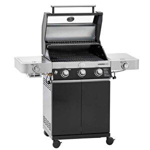 Videro G3-s Vario Gazlı Barbekü İstasyonu - Siyah