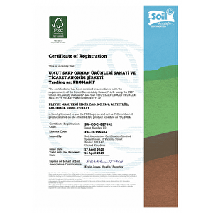 Promasif Ahşap Mutfak Tezgahı Meşe ( Dark Oak )