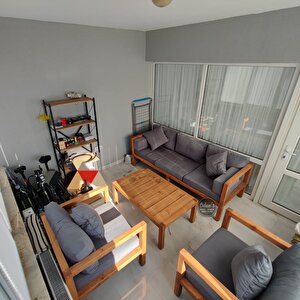 Oduns Hera 3+1+1 Bahçe Balkon Teras Ahşap Oturma Grubu