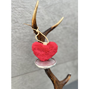 Araba Kokusu Oto Koku Love Aromalı Kalıcı Kokulu Peluş Kalp Araç Kokusu