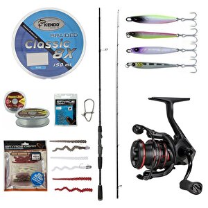 Yek Outdoor Profesyonel Lrf Seti Okuma Epixor Lrf Ultra Light Game Spin 213cm 1-8gr Olta Kamışı&okuma Ceymar Chd-1000a 7+1bb Olta