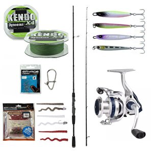 Yek Outdoor Profesyonel Lrf Seti Okuma Epixor Lrf Ultra Light Game Spin 213cm 1-8gr Olta Kamışı&okuma Aria-1000a 1bb Olta Makinesi