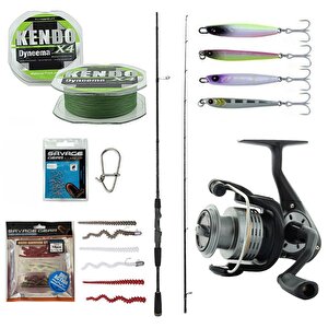 Yek Outdoor Profesyonel Lrf Seti Okuma Epixor Lrf Ultra Light Game Spin 213cm 1-8gr Olta Kamışı&okuma Revenger Rv-25 Fd Olta Makin