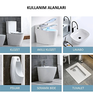 Turuncu Tuvalet Temizleme Jeli Klozet Banyo Koku Giderici Damga Seti Desenli Koku Giderici Wc Jeli