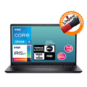 Vostro 3530 I5-1334u 16gb 1tb Ssd 15.6" Freedos Laptop + 128 Gb Flash Bellek N3409pvnb3530u 018