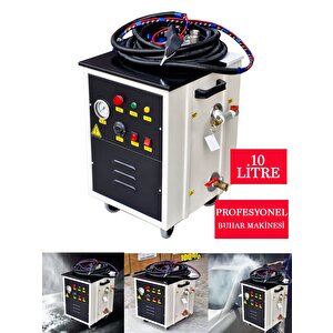 Pro Profesyonel 10 Litre Kuaför Detay Buhar Makinesi Buharlı Yıkama Oto Kuaför