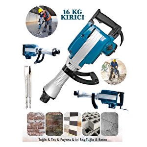 Germany Style Ger-3035 Profesyonel 16 Kg Kırıcı Delici Hilti Taşıma Çanta Hediyeli