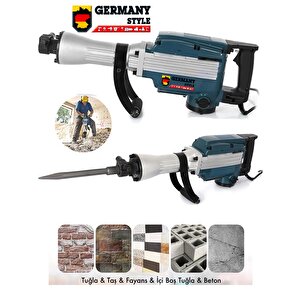 Germany Style Ger-3035 Profesyonel 16 Kg Kırıcı Delici Hilti Taşıma Çanta Hediyeli