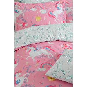 | Pony | %100 Pamuklu Tek Kişilik Nevresim Takımı