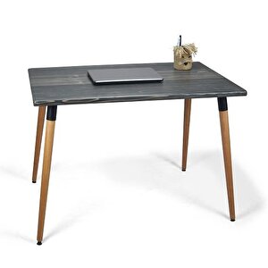 Doğal Ağaç Masif Kütük Masa Ahşap Çalışma Masası Ofis Masası 60cm X 90cm ( Ağaç Ayak )
