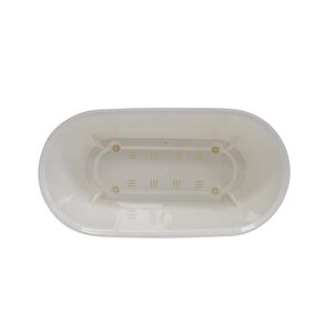 Krs-471 Dekoratif Yakamoz Balkon Saksı 3.5 Litre No 1 Beyaz