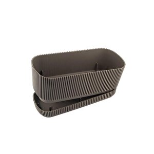 Omnipazar Krs-245 Pera Uzun Dekoratif Balkon Saksı 1.5 Litre No 1