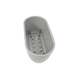 Krs-471 Dekoratif Yakamoz Balkon Saksı 3.5 Litre No 1 Taş Gri