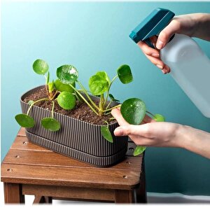 Omnipazar Krs-245 Pera Uzun Dekoratif Balkon Saksı 1.5 Litre No 1