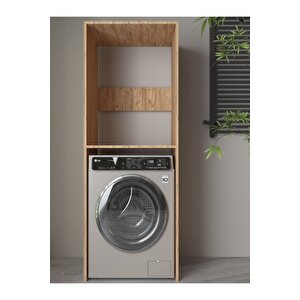 Banyo Dolabı Çamaşır Ve Kurutma Makinesi Dolabı Ahşap