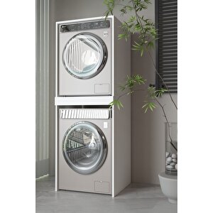 Banyo Dolabı Çamaşır Ve Kurutma Makinesi Dolabı Çekmeceli