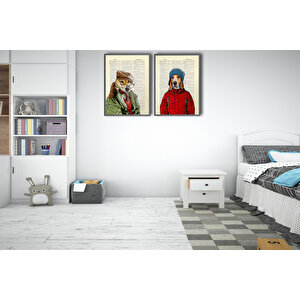 Cats 42*60 Çerçeveli̇ Pano 2