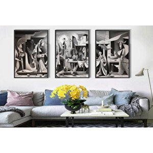 Si̇yah Beyaz 50*70 Çerçeveli̇ Tablo