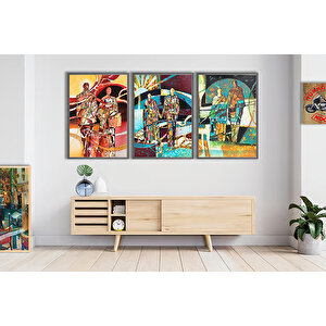 Cümbüş 50*70 Çerçeveli̇ Tablo