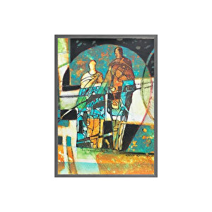 Frank Ray Cümbüş 50*70 Çerçeveli̇ Tablo