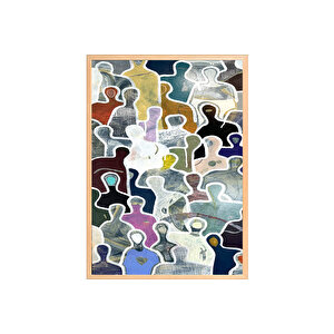 Eylem 50*70 Çerçeveli̇ Tablo