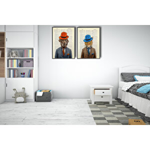 Cat 1 42*60 Çerçeveli̇ Pano