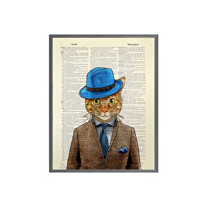 Cat 1 42*60 Çerçeveli̇ Pano